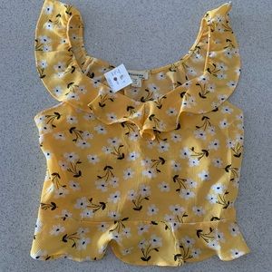 Monteau yellow blouse